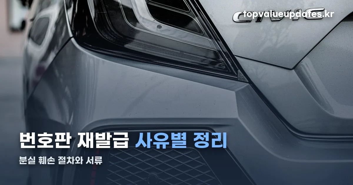 번호판 정리 썸네일