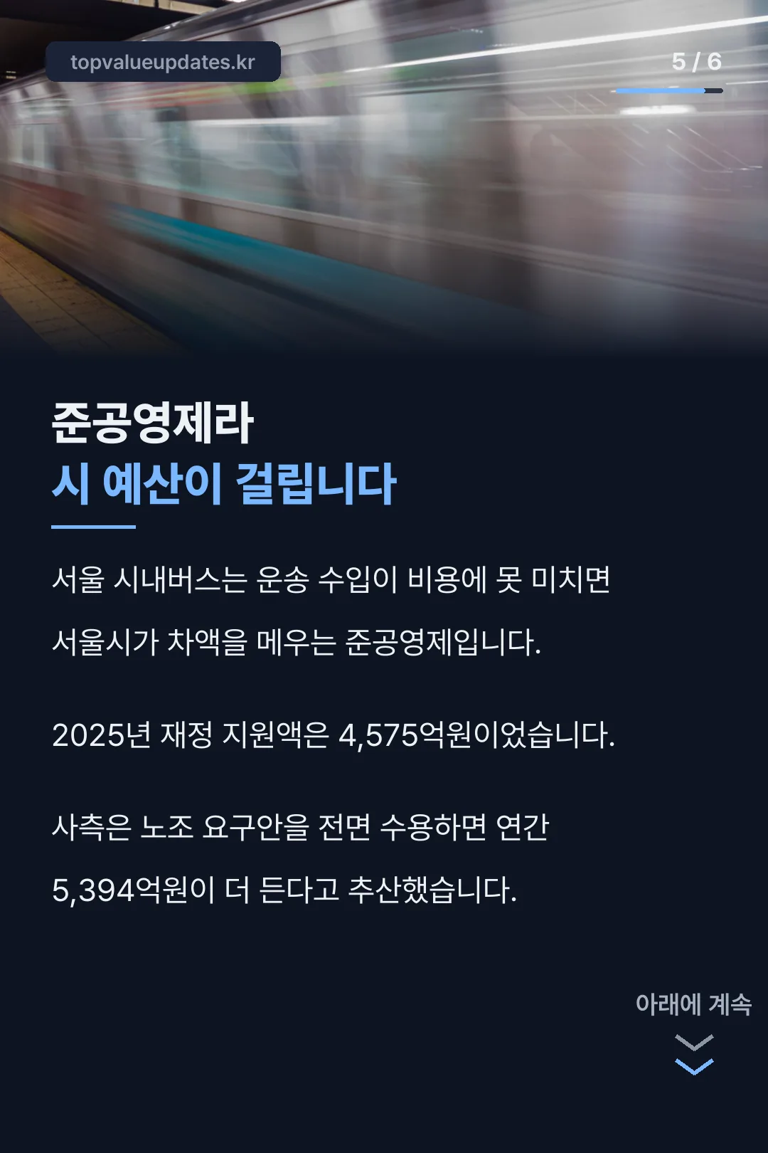 준공영제 구조