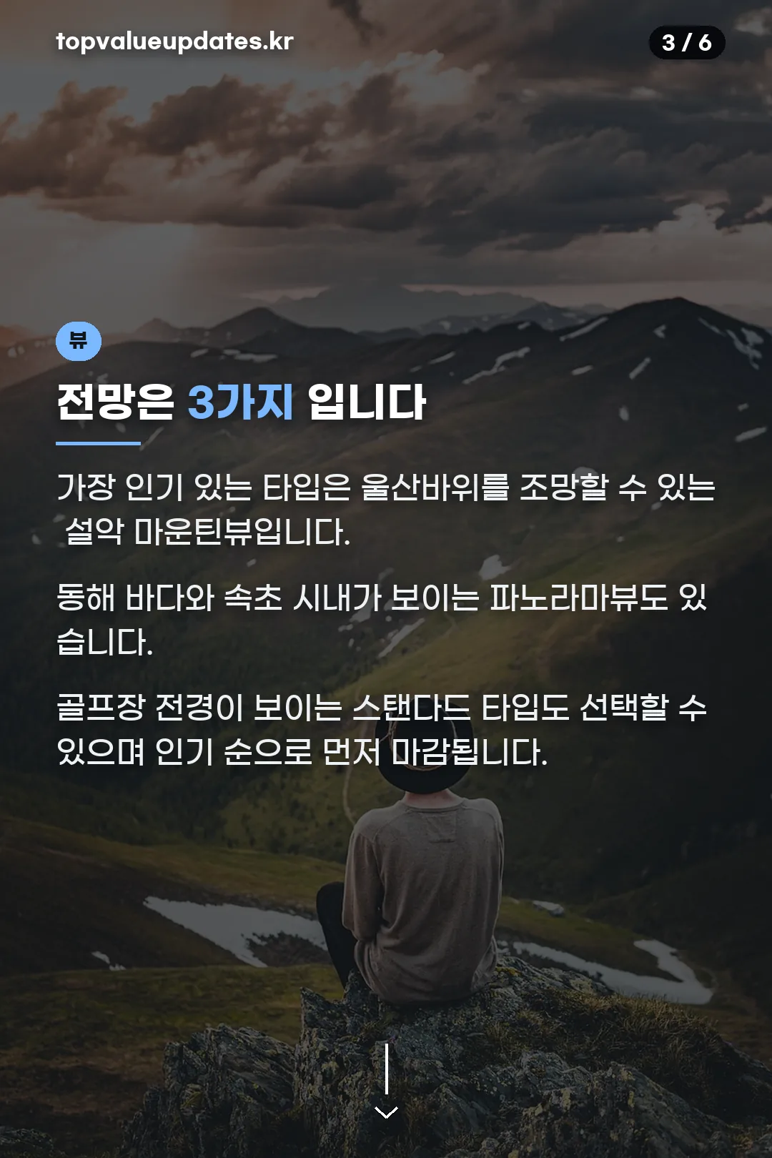 전망 타입 3가지